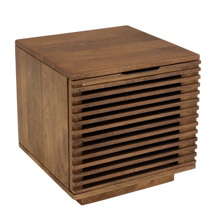 Chevet ALIX en bois de manguier 1 porte