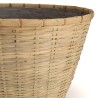 Pot de fleur HECTOR en bambou naturel 60x60cm