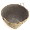 HECTOR Round Flower Pot 60x60cm Natural Bamboo with Handles