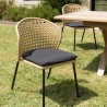 MALO - Set of 2 Natural-Coloured Rattan Chairs