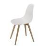 Lot de 2 chaises blanches MALO