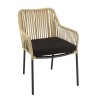 Lot de 2 fauteuils MALO en cordage naturel