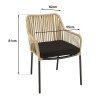 MALO 2-Seater Garden Set - Stylish Outdoor Furniture