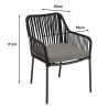 MALO 2-Person Garden Set - Stylish Outdoor Furniture