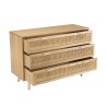 Rodrigo Natural-Coloured Chest of Drawers with 3 Drawers