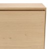 Buffet MAXENDRE couleur naturelle 2 portes 3 étagères