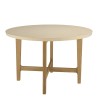 Table à manger ronde en chêne GREGOIRE 120x120cm