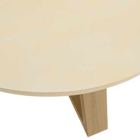 Table basse ronde GREGOIRE 100x100cm