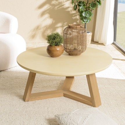 Table basse ronde GREGOIRE 100x100cm