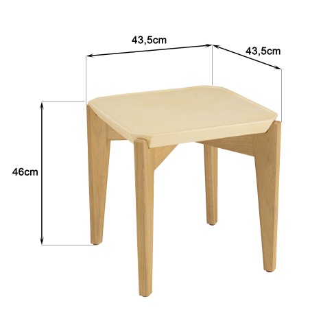 Table d'appoint GREGOIRE - Design épuré et minimaliste