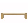 Banc GREGOIRE en chêne naturel 202x40cm