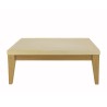 Table basse carrée GREGOIRE chêne naturel 80x80cm