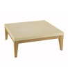 Table basse carrée GREGOIRE chêne naturel 80x80cm