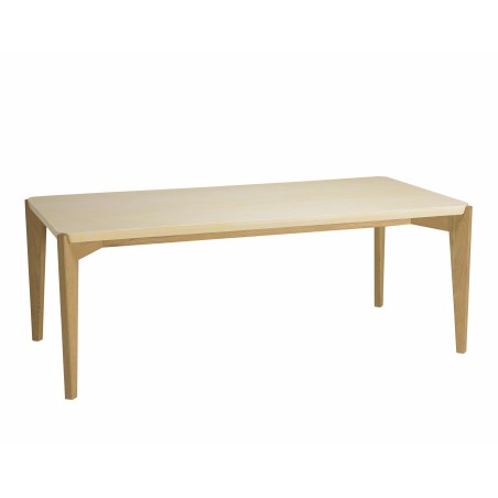 GREGOIRE Rectangular Dining Table 200x100cm - Concrete Top