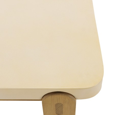 Table à manger GREGOIRE - Chêne naturel 200x101cm