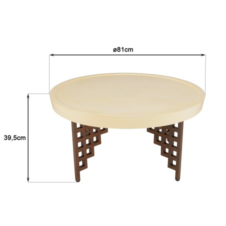 Table basse GREGOIRE - Style unique pour votre intérieur
