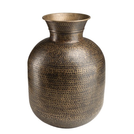 Vase HONORE en aluminium - L53cm H75cm - Laiton noir antique