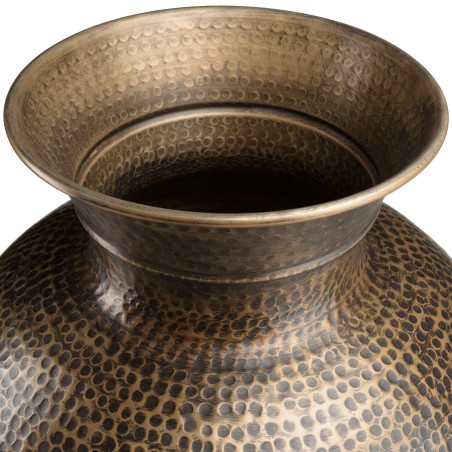 Vase HONORE en aluminium - L53cm H75cm - Laiton noir antique