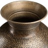 Vase HONORE en aluminium - L53cm H75cm - Laiton noir antique