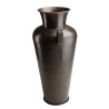 Vase alu HONORE 45cm cuivre noir antique
