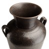 Vase alu HONORE 45cm cuivre noir antique