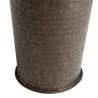 HONORE Aluminium Vase L30cm H85cm Antique Black Copper Color