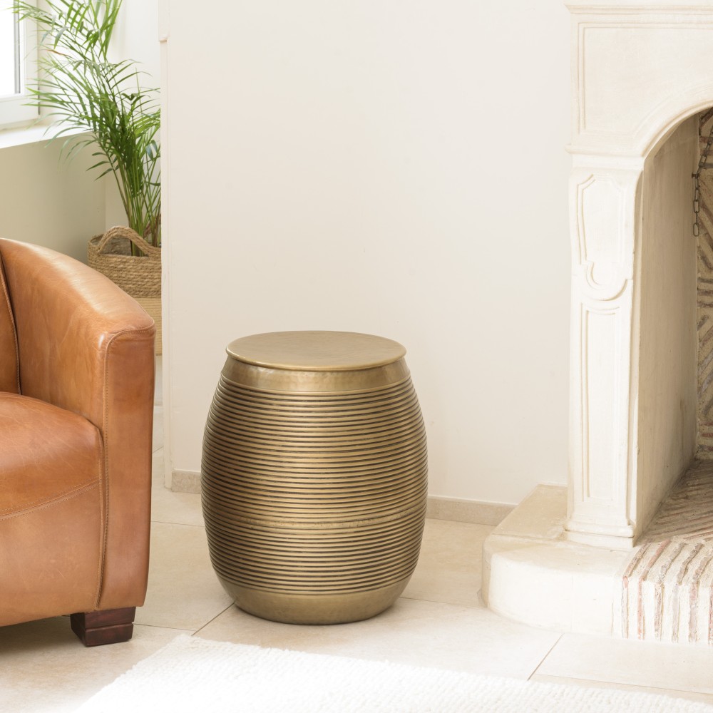 Table d’appoint HONORE en aluminium Table d’appoint HONORE en aluminium