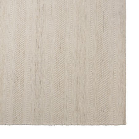 SACHA Rectangular Rug 160x230cm Textured Wool in Beige Shades