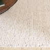 SACHA Rectangular Rug 160x230cm in Looped Wool, Ivory