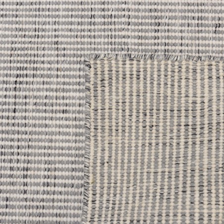 Quentin Rectangular Rug 200x290cm - White/Heather Grey