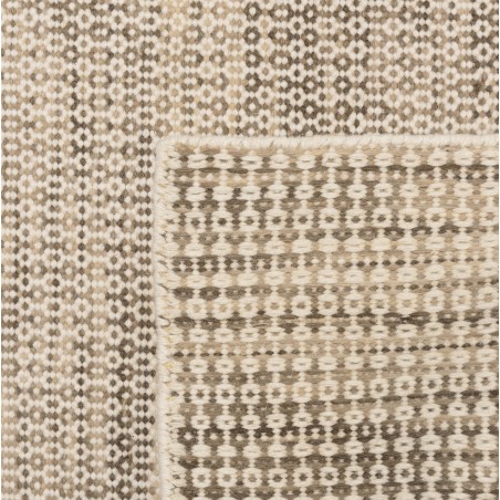 Quentin Rectangular Rug - White and Khaki, 200 x 290 cm