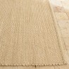 Tapis QUENTIN 160x230cm en jute et coton beige