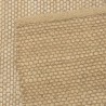 Tapis QUENTIN 160x230cm en jute et coton beige