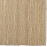 Quentin Rectangular Rug 200x290cm - Beige Jute and Cotton