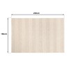 Quentin Rectangular Rug 160x230cm - Linen-Colored Wool