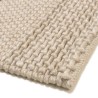 Quentin Rectangular Rug 200x290cm - Linen-Colored Wool