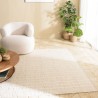 Tapis rectangulaire SACHA en coton recyclé 160x230cm