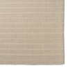 Tapis rectangulaire en coton recyclé 200x290cm - couleur ivoire
