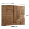 SANDY - Wall decoration B - 98x80cm Geometric Shapes Recycled Pine
