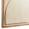 SANDY Wall Decoration 62x82cm - Abstract Shapes Recycled White Pine