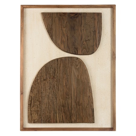 SANDY Wall Decoration 62x82cm - Recycled Pine Shapes