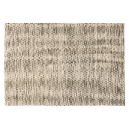 Quentin Rectangular Rug - Woven Wool, White & Khaki, 160x230 cm