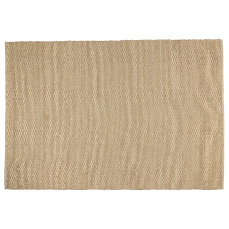 Tapis QUENTIN en jute et coton beige 200x290cm