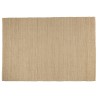 Quentin Rectangular Rug 200x290cm - Beige Jute and Cotton