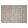 Tapis QUENTIN en laine bouclée taupe 160x230cm