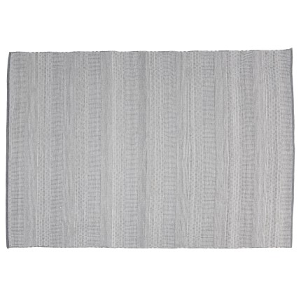 Tapis d'extérieur Quentin 160x230cm gris/blanc