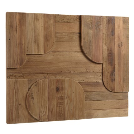 SANDY - Wall decoration D - 98x80cm geometric shapes recycled pine