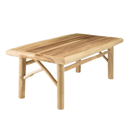 Table basse rectangulaire en teck naturel WILL - MADURA