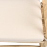 Banc WILL en branches de teck naturel