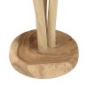 Porte-manteau WILL en teck naturel - 3 branches